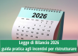 Legge di Bilancio 2026: guida pratica... - Immagine immobile recente