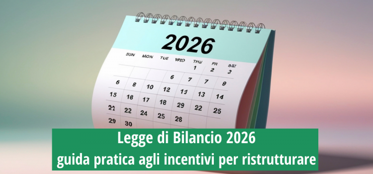 Legge di Bilancio 2026: guida pratica agli incentivi per ristrutturare