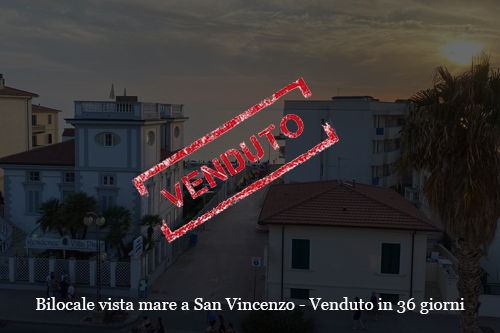 venduto bilocale vista mare San Vincenzo