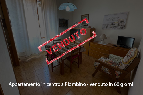 venduto appartamento in centro a Piombino