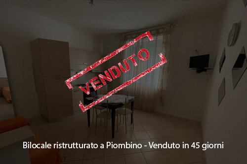 Bilocale ristrutturato a Piombino
